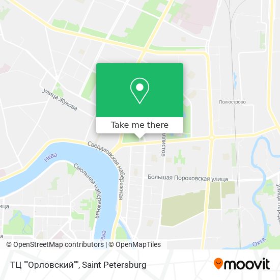 ТЦ ""Орловский"" map