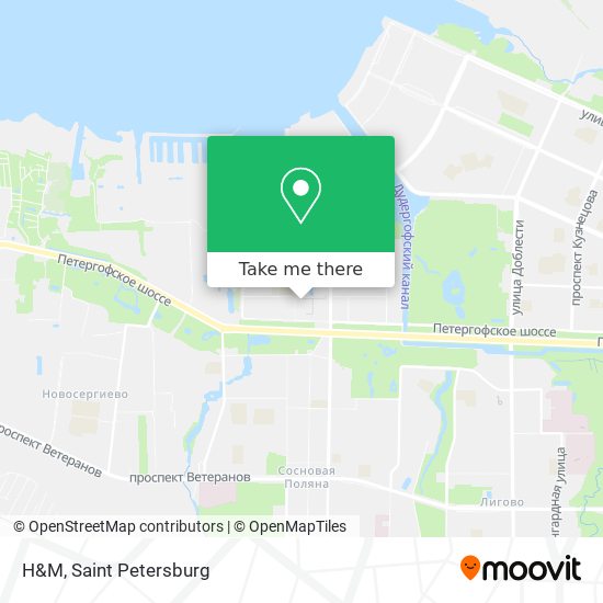 H&M map