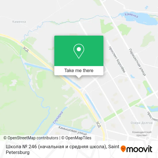 Школа № 246 (начальная и средняя школа) map