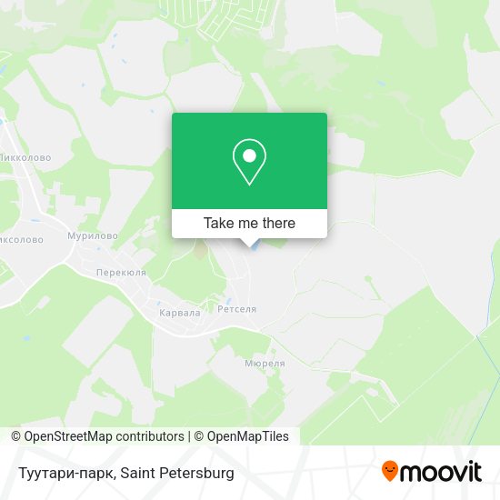 Туутари-парк map
