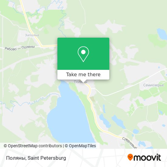 Поляны map