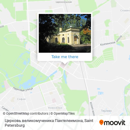 Церковь великомученика Пантелеимона map