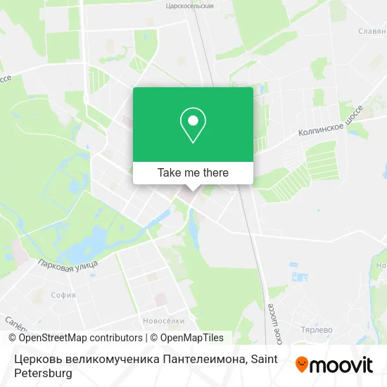 Церковь великомученика Пантелеимона map