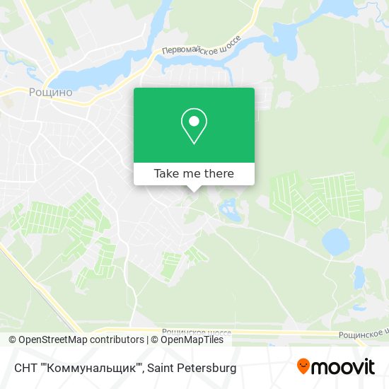 СНТ ""Коммунальщик"" map