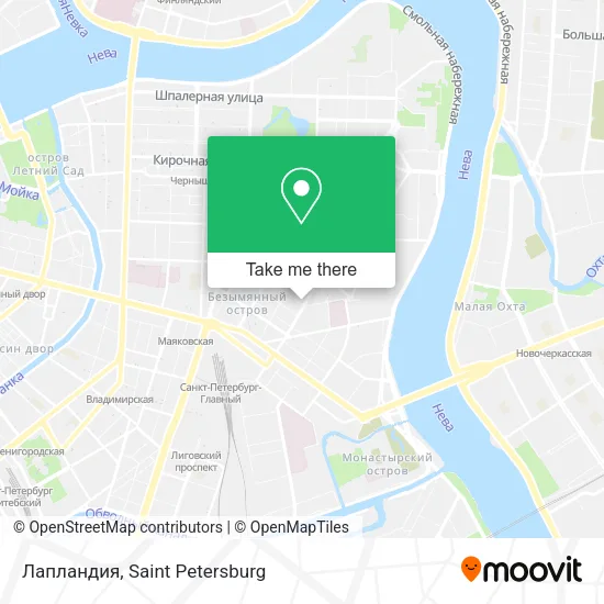 Лапландия map