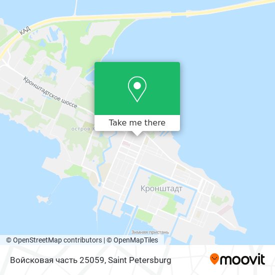 Войсковая часть 25059 map
