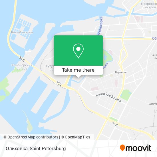 Ольховка map