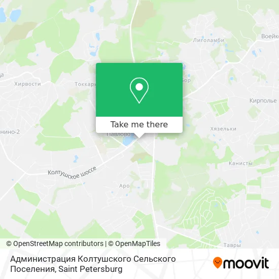 Администрация Колтушского Сельского Поселения map