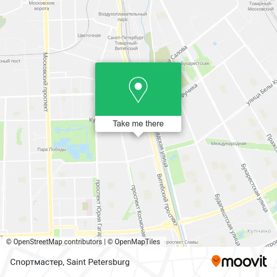 Спортмастер map