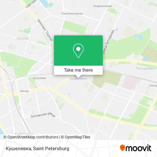 Кушелевка map