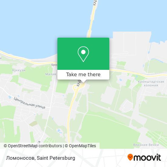 Ломоносов map