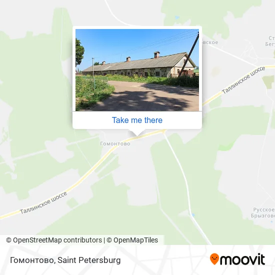 Гомонтово map