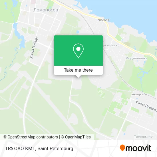 ПФ ОАО КМТ map