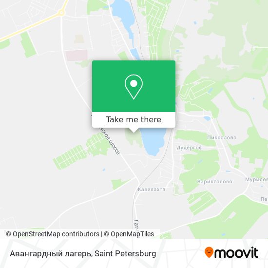Авангардный лагерь map