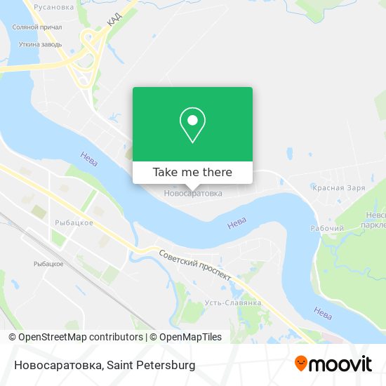 Новосаратовка map