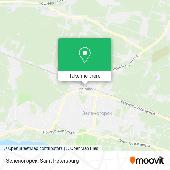 Зеленогорск map