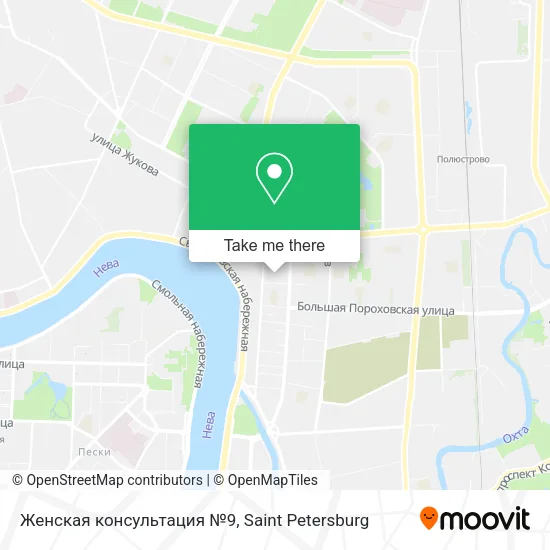 Женская консультация №9 map