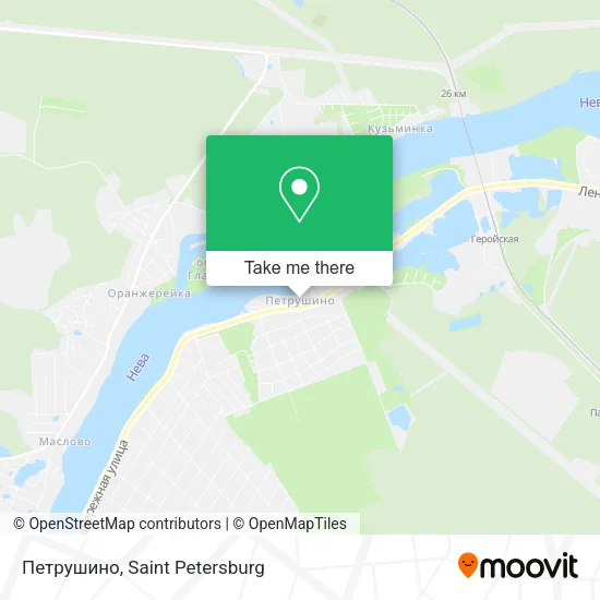 Петрушино map