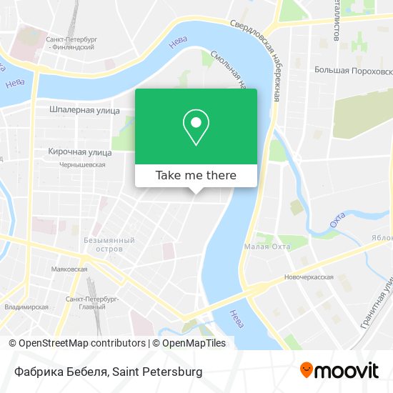 Фабрика Бебеля map