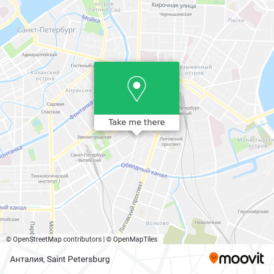 Анталия map