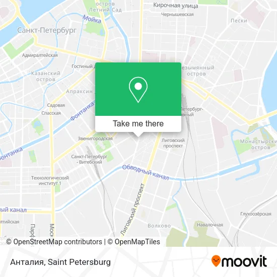 Анталия map