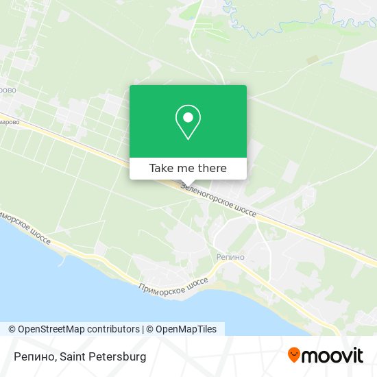 Репино map