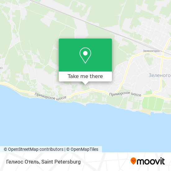 Гелиос Отель map