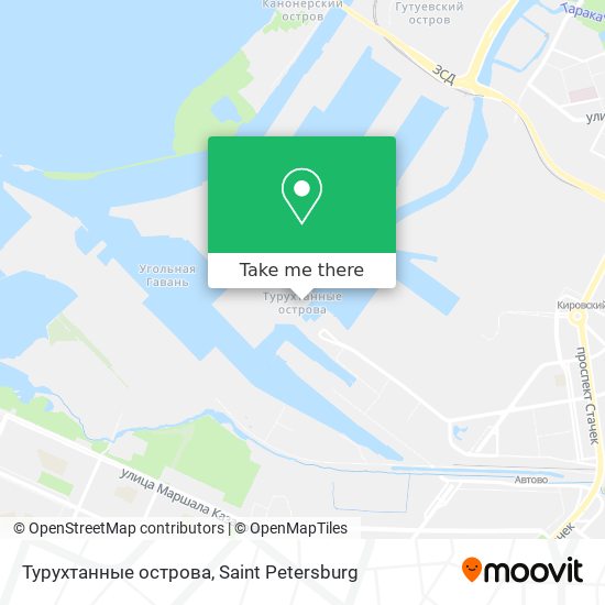 Турухтанные острова map
