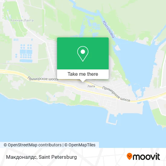 Макдоналдс map