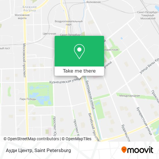 Ауди Центр map