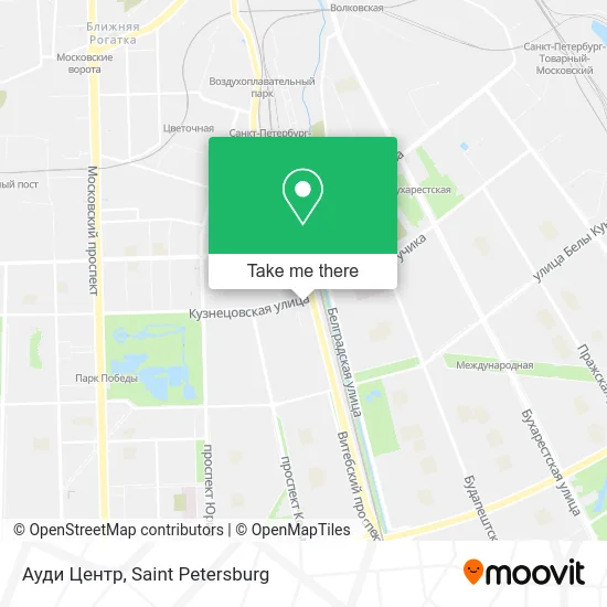 Ауди Центр map