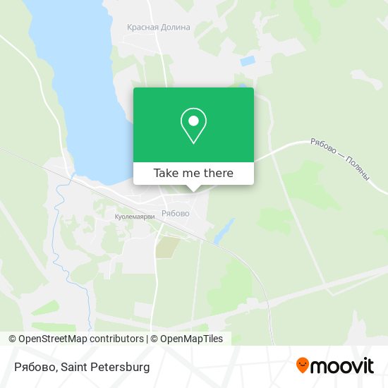 Рябово map