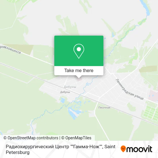 Радиохирургический Центр ""Гамма-Нож"" map