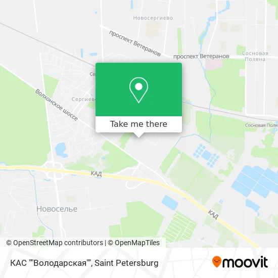 КАС ""Володарская"" map