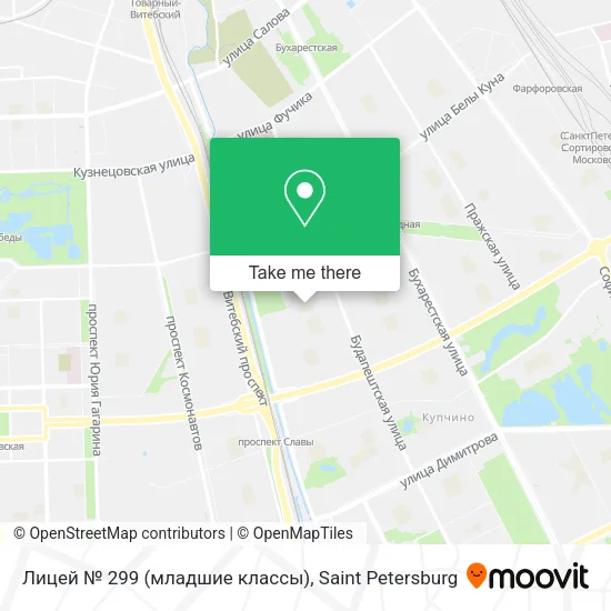 Лицей № 299 (младшие классы) map