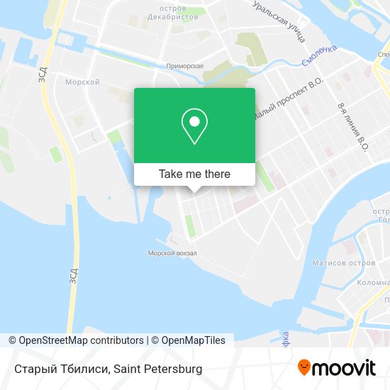 Старый Тбилиси map