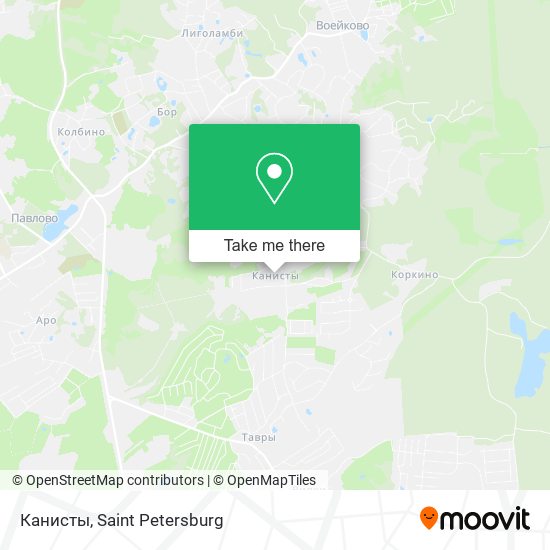 Канисты map