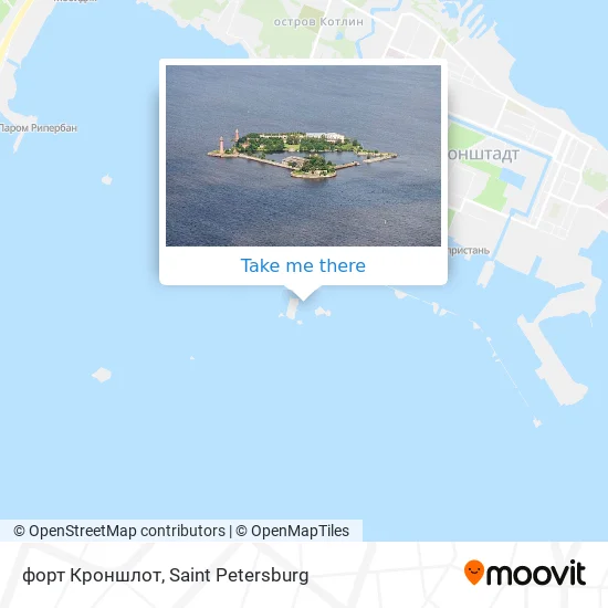 форт Кроншлот map