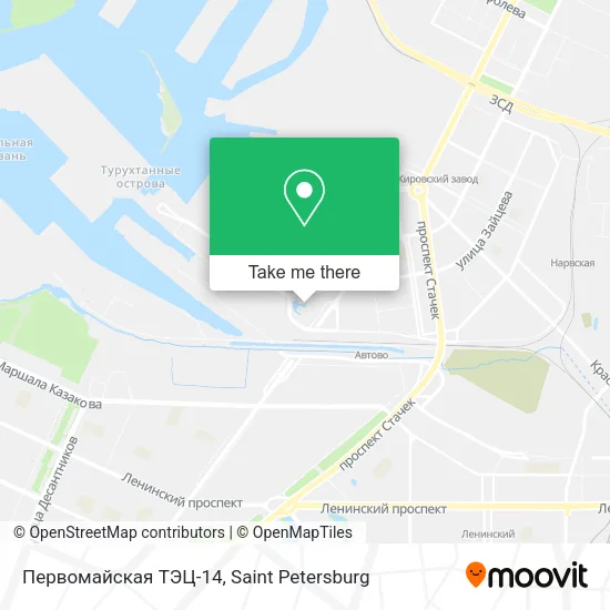 Первомайская ТЭЦ-14 map