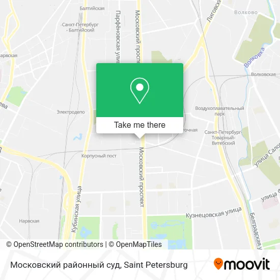 Московский районный суд map