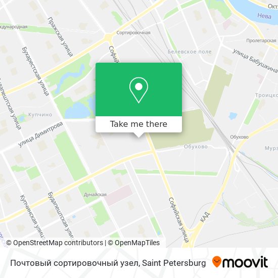 Почтовый сортировочный узел map