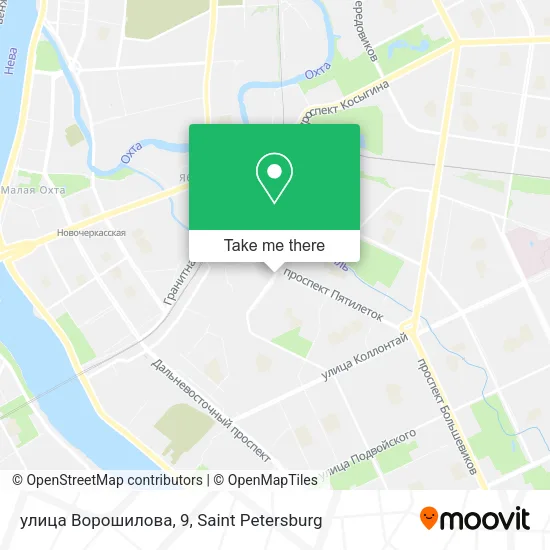 улица Ворошилова, 9 map