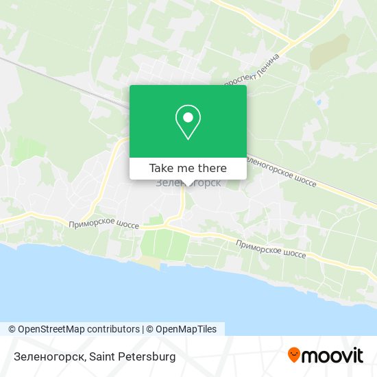 Зеленогорск map