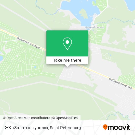 ЖК «Золотые купола» map