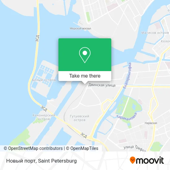 Новый порт map