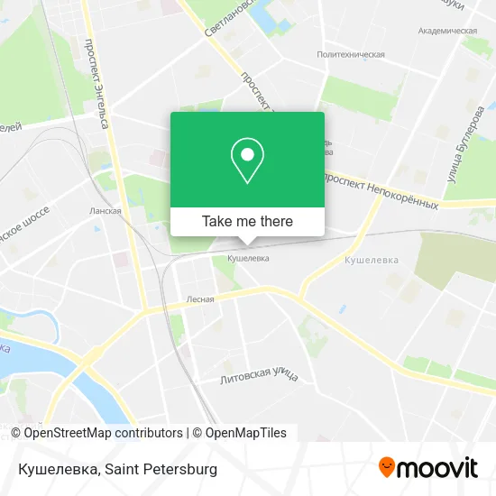 Кушелевка map