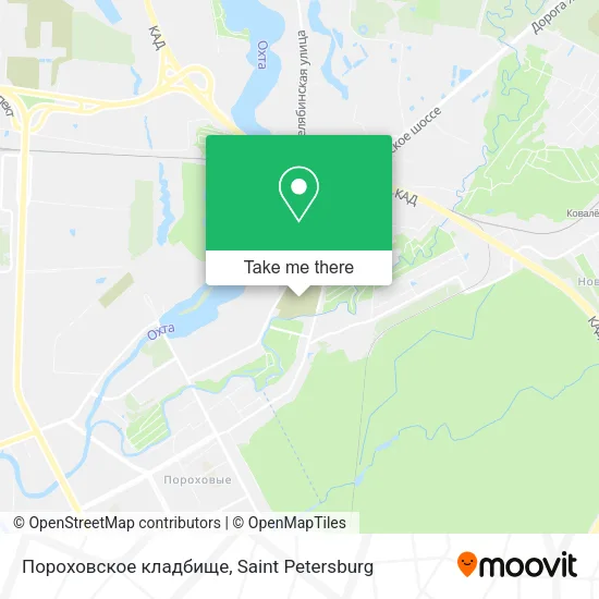 Пороховское кладбище map
