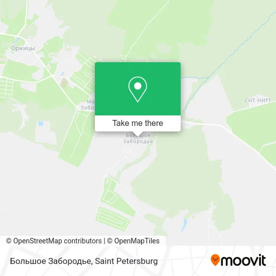 Большое Забородье map