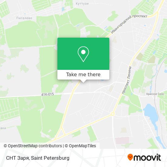СНТ Заря map
