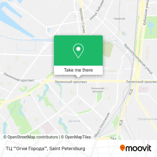 ТЦ ""Огни Города"" map